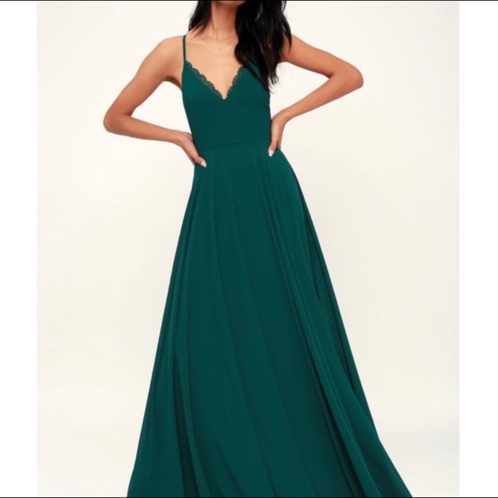 Lulus green dress